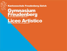 Tablet Screenshot of liceo.ch